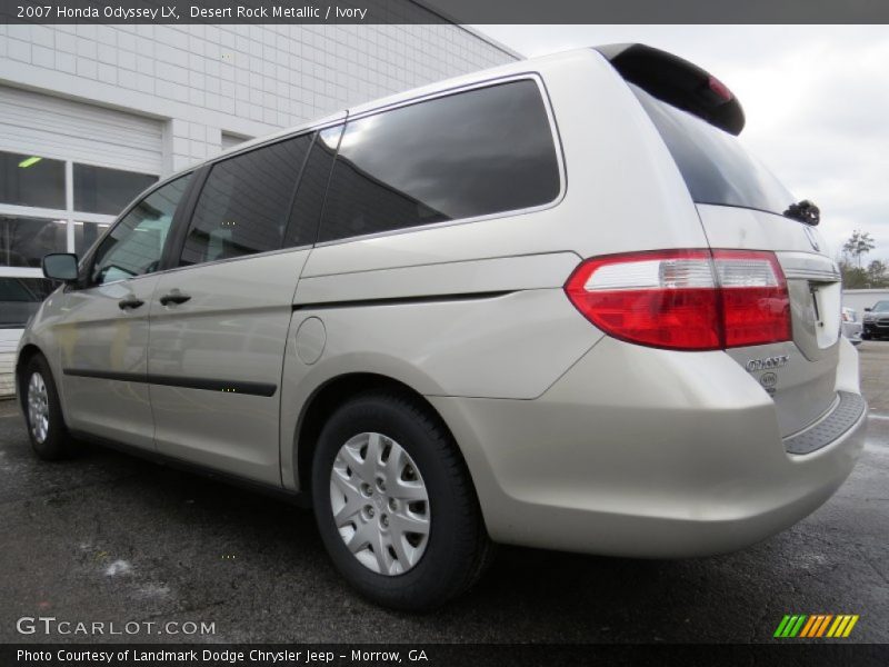 Desert Rock Metallic / Ivory 2007 Honda Odyssey LX