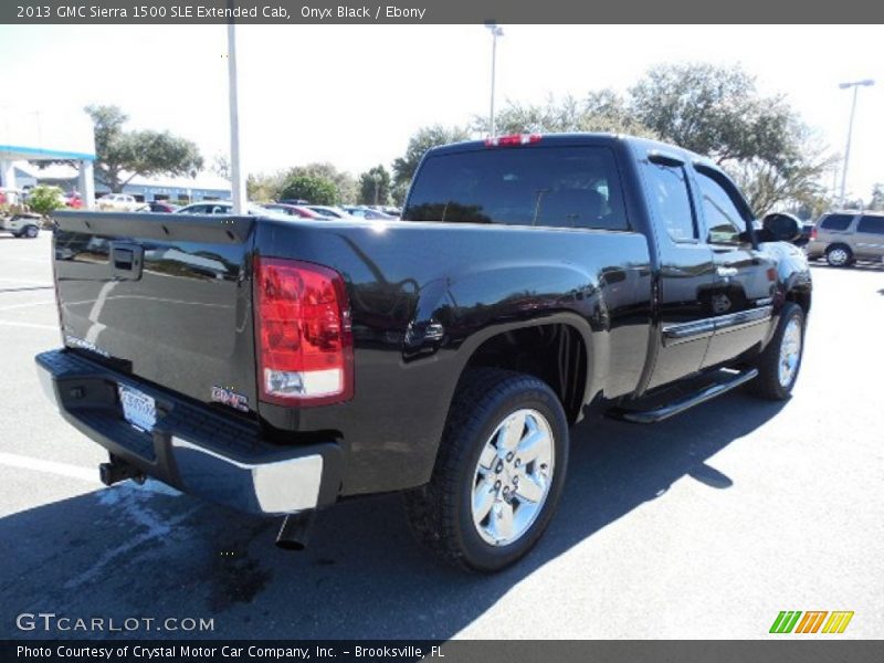 Onyx Black / Ebony 2013 GMC Sierra 1500 SLE Extended Cab