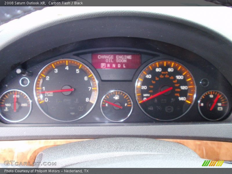 Carbon Flash / Black 2008 Saturn Outlook XR