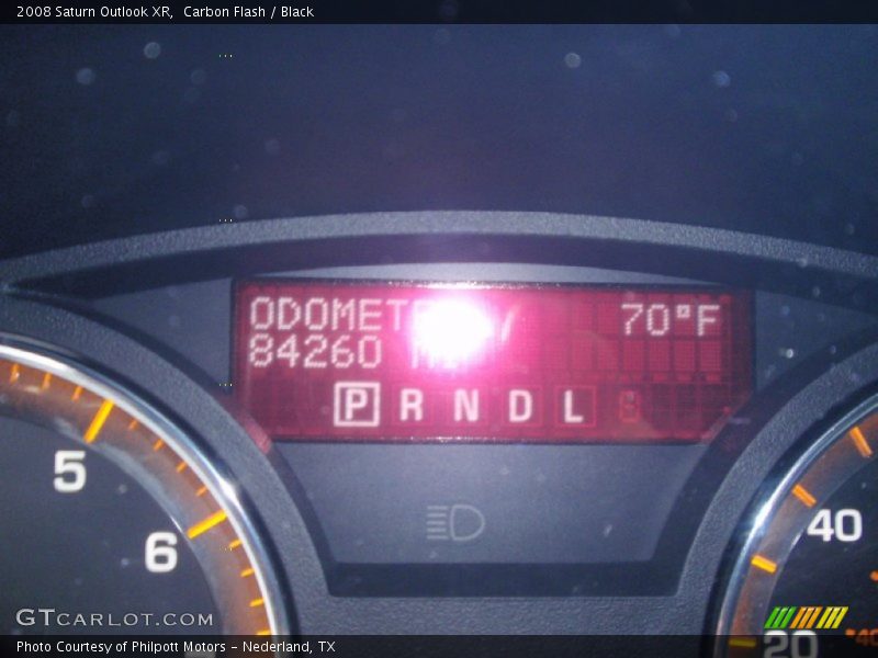 Carbon Flash / Black 2008 Saturn Outlook XR
