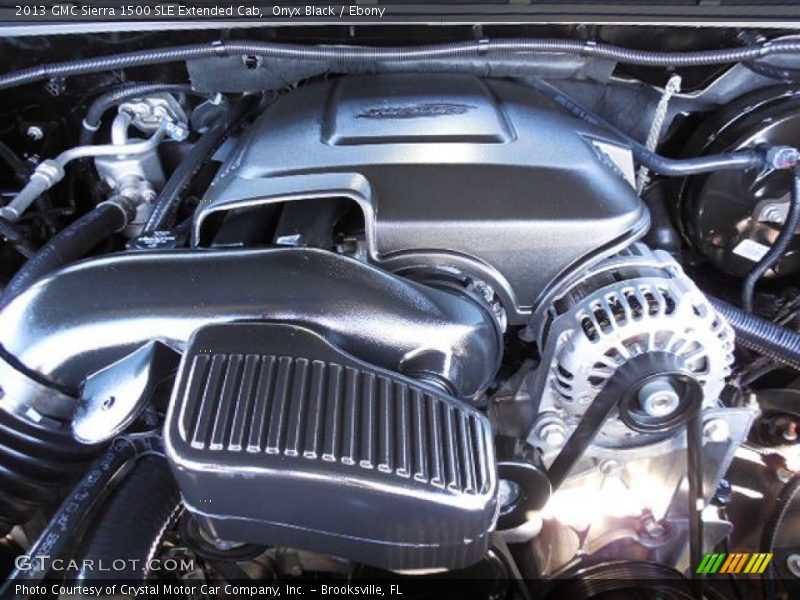 Onyx Black / Ebony 2013 GMC Sierra 1500 SLE Extended Cab