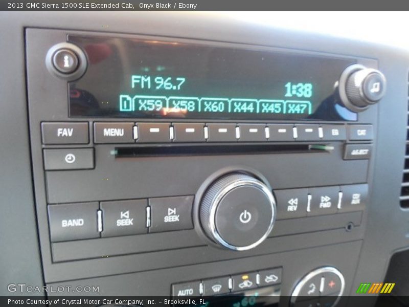 Onyx Black / Ebony 2013 GMC Sierra 1500 SLE Extended Cab