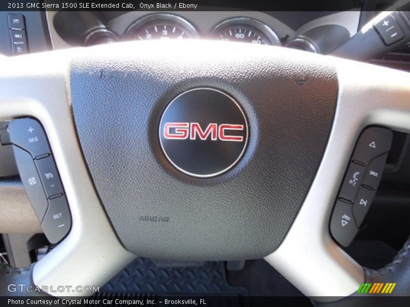 Onyx Black / Ebony 2013 GMC Sierra 1500 SLE Extended Cab