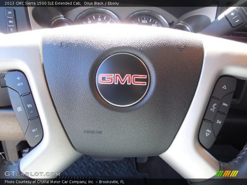 Onyx Black / Ebony 2013 GMC Sierra 1500 SLE Extended Cab