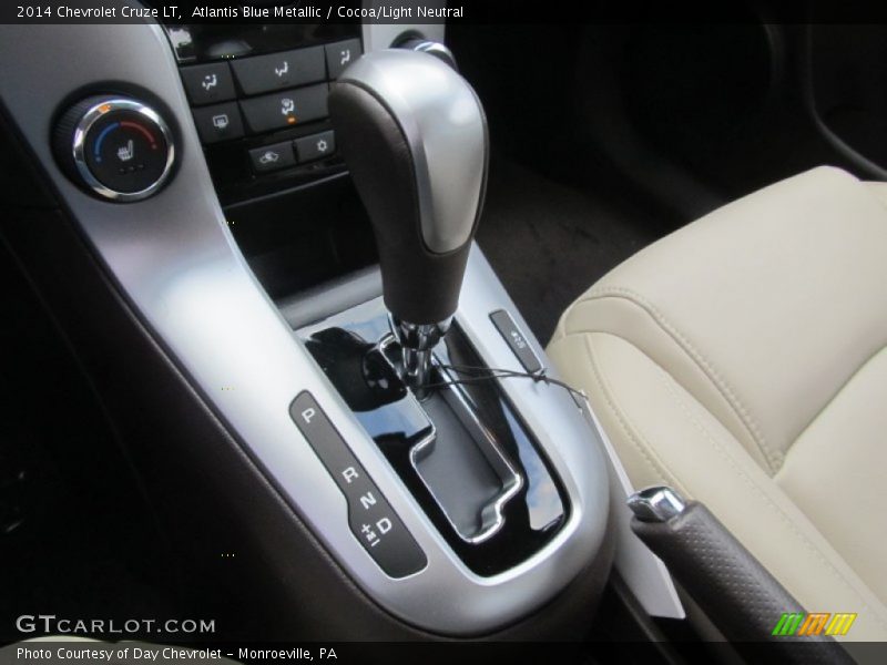 Atlantis Blue Metallic / Cocoa/Light Neutral 2014 Chevrolet Cruze LT