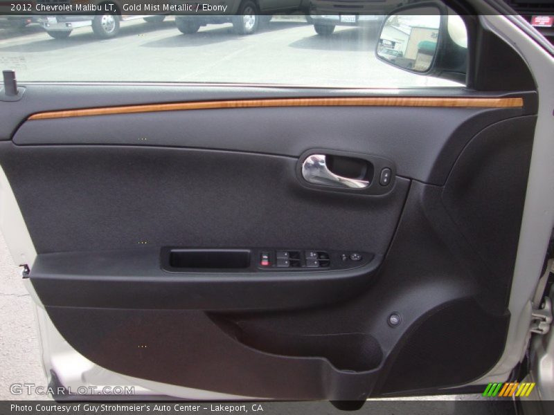 Gold Mist Metallic / Ebony 2012 Chevrolet Malibu LT