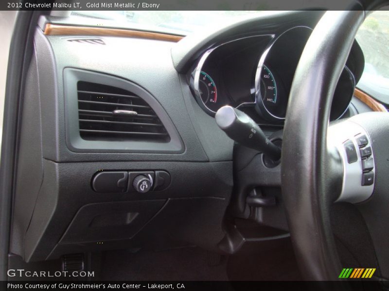 Gold Mist Metallic / Ebony 2012 Chevrolet Malibu LT