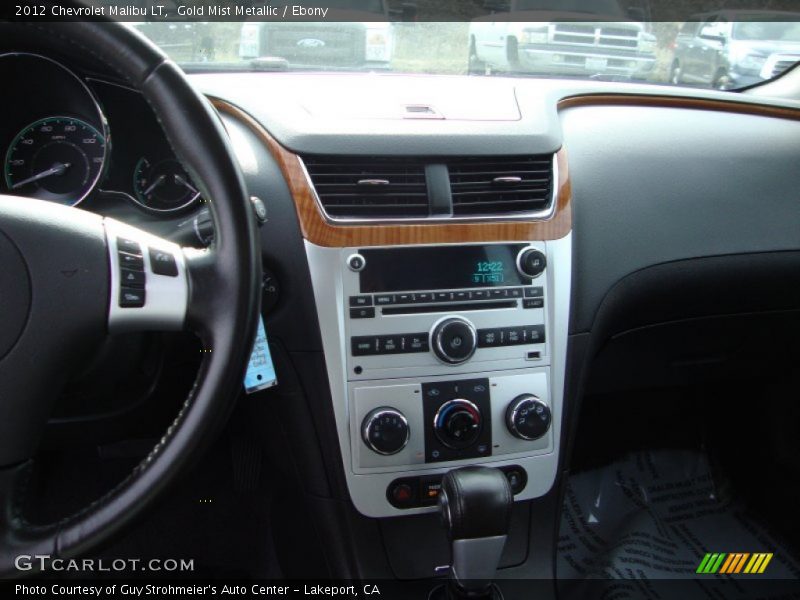 Gold Mist Metallic / Ebony 2012 Chevrolet Malibu LT