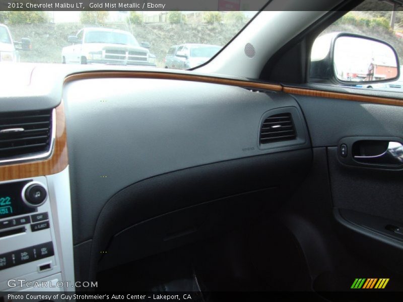 Gold Mist Metallic / Ebony 2012 Chevrolet Malibu LT