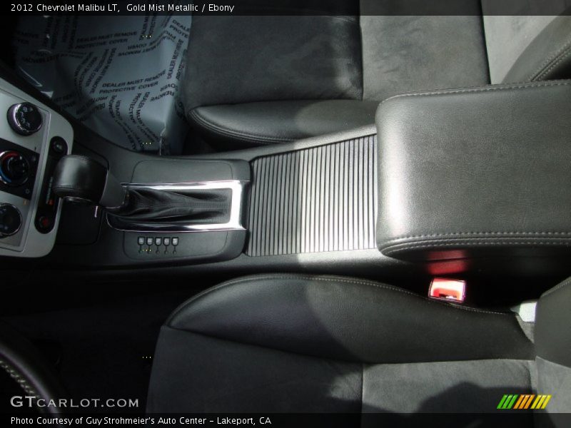 Gold Mist Metallic / Ebony 2012 Chevrolet Malibu LT