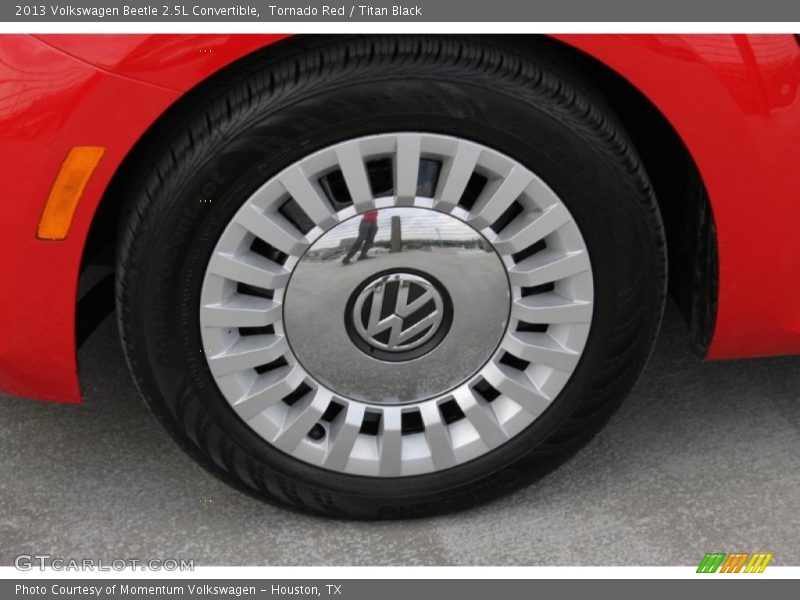 Tornado Red / Titan Black 2013 Volkswagen Beetle 2.5L Convertible