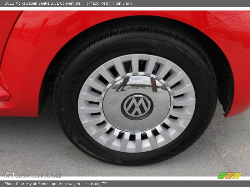 Tornado Red / Titan Black 2013 Volkswagen Beetle 2.5L Convertible