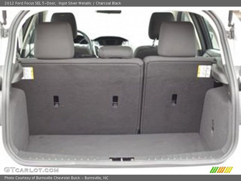 Ingot Silver Metallic / Charcoal Black 2012 Ford Focus SEL 5-Door