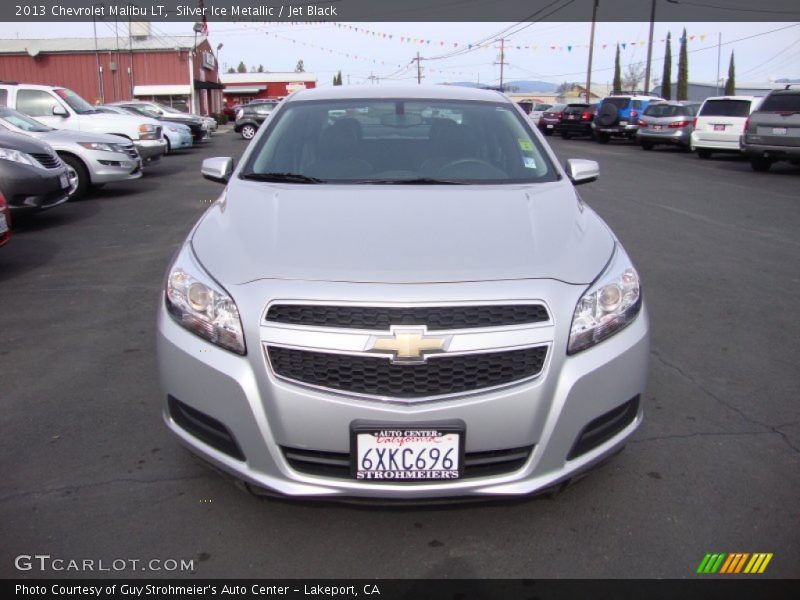 Silver Ice Metallic / Jet Black 2013 Chevrolet Malibu LT