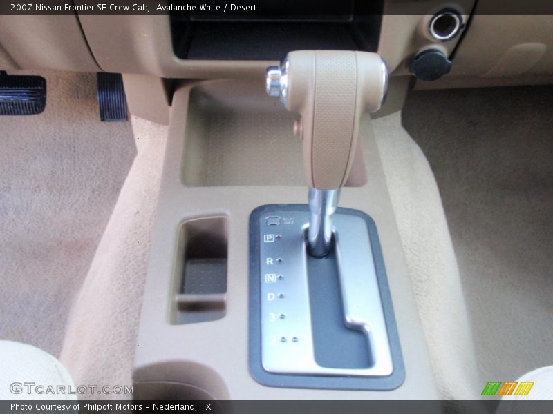 Avalanche White / Desert 2007 Nissan Frontier SE Crew Cab