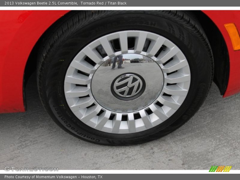 Tornado Red / Titan Black 2013 Volkswagen Beetle 2.5L Convertible