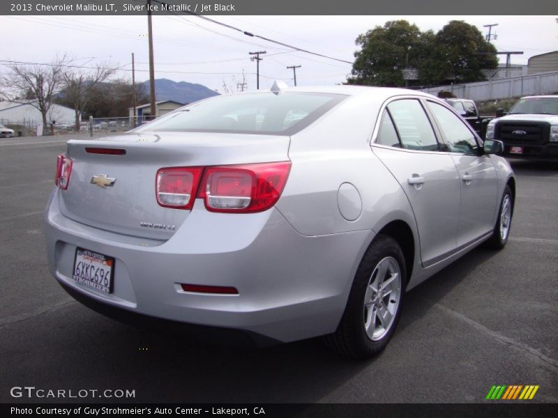 Silver Ice Metallic / Jet Black 2013 Chevrolet Malibu LT