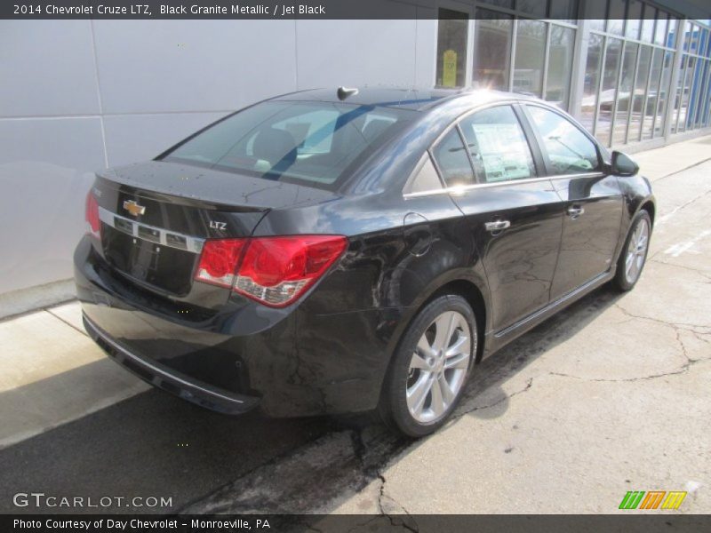 Black Granite Metallic / Jet Black 2014 Chevrolet Cruze LTZ