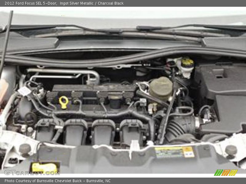 Ingot Silver Metallic / Charcoal Black 2012 Ford Focus SEL 5-Door