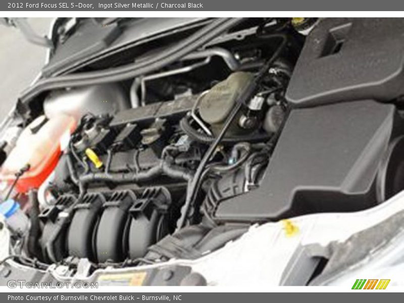 Ingot Silver Metallic / Charcoal Black 2012 Ford Focus SEL 5-Door