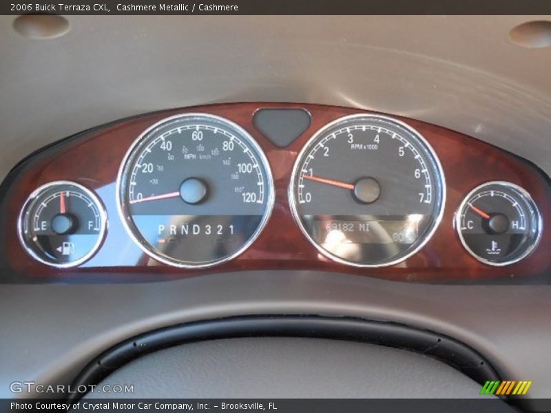 Cashmere Metallic / Cashmere 2006 Buick Terraza CXL