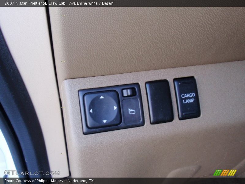 Avalanche White / Desert 2007 Nissan Frontier SE Crew Cab