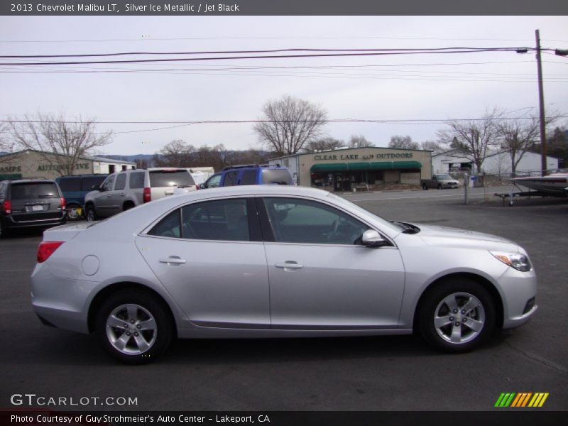Silver Ice Metallic / Jet Black 2013 Chevrolet Malibu LT