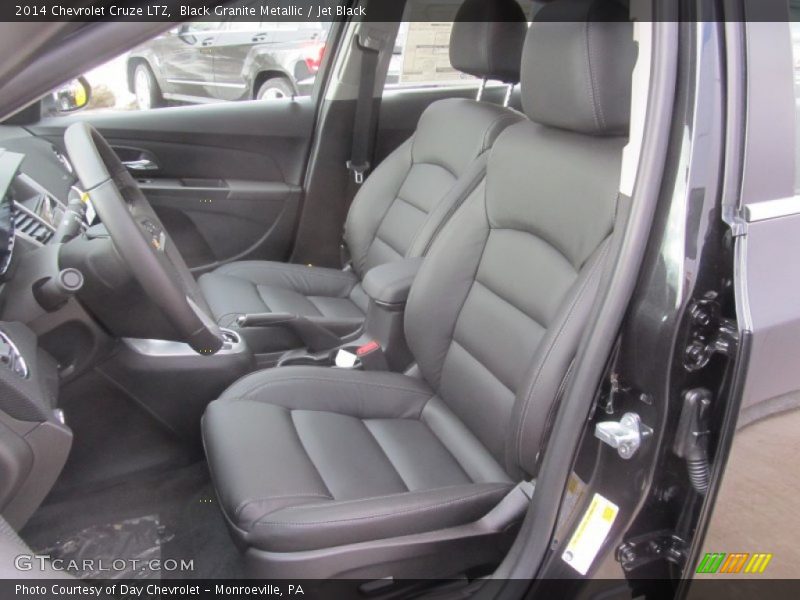 Black Granite Metallic / Jet Black 2014 Chevrolet Cruze LTZ