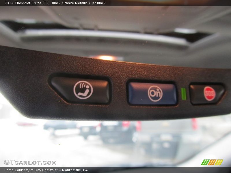 Black Granite Metallic / Jet Black 2014 Chevrolet Cruze LTZ
