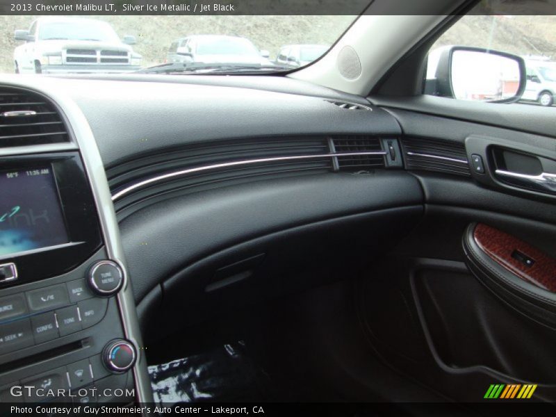 Silver Ice Metallic / Jet Black 2013 Chevrolet Malibu LT