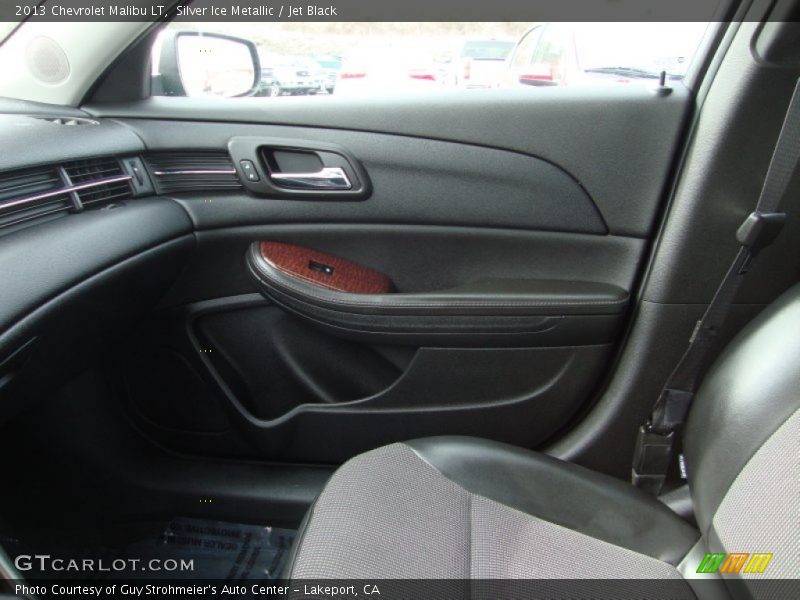Silver Ice Metallic / Jet Black 2013 Chevrolet Malibu LT