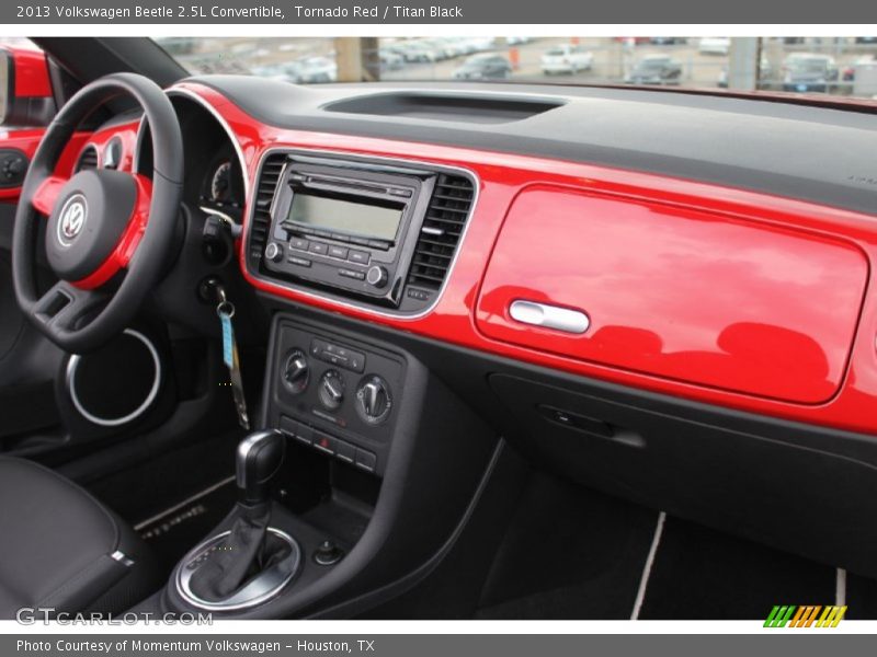 Tornado Red / Titan Black 2013 Volkswagen Beetle 2.5L Convertible