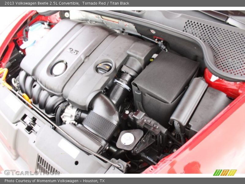 Tornado Red / Titan Black 2013 Volkswagen Beetle 2.5L Convertible