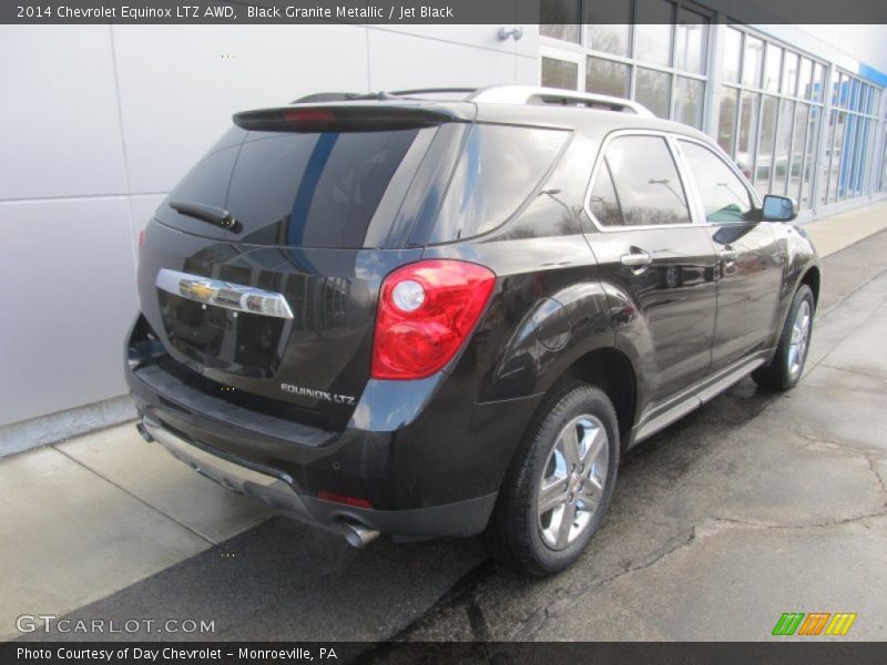 Black Granite Metallic / Jet Black 2014 Chevrolet Equinox LTZ AWD