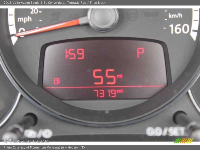 Tornado Red / Titan Black 2013 Volkswagen Beetle 2.5L Convertible