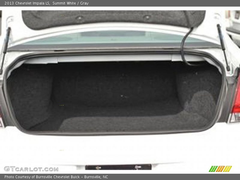 Summit White / Gray 2013 Chevrolet Impala LS