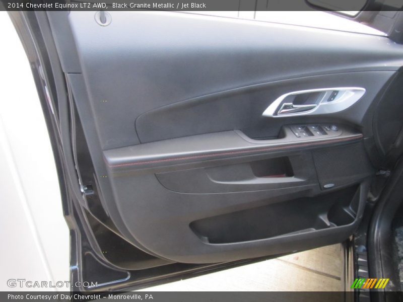 Black Granite Metallic / Jet Black 2014 Chevrolet Equinox LTZ AWD