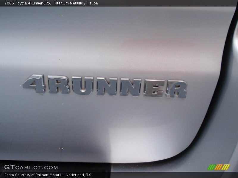 Titanium Metallic / Taupe 2006 Toyota 4Runner SR5