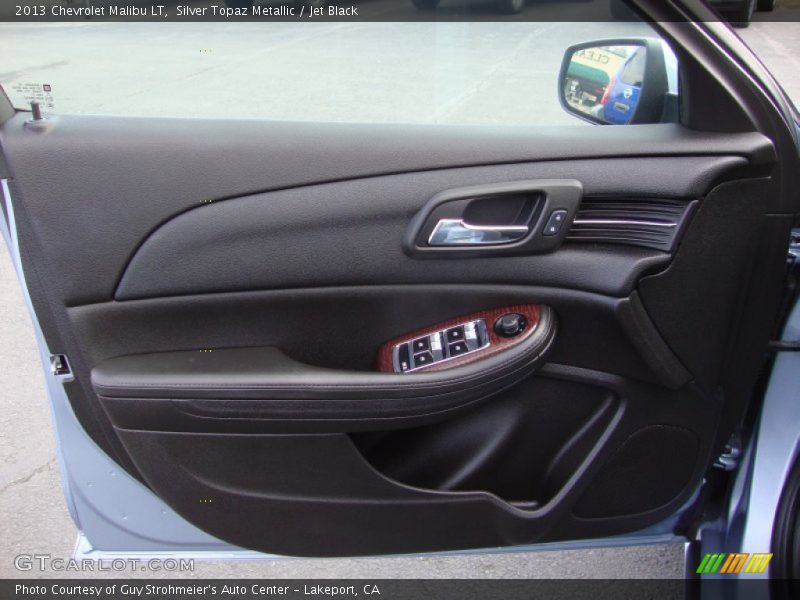 Silver Topaz Metallic / Jet Black 2013 Chevrolet Malibu LT