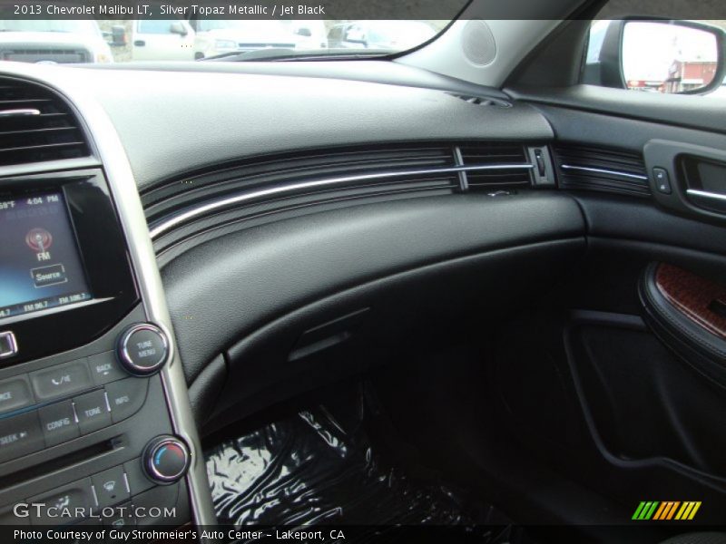 Silver Topaz Metallic / Jet Black 2013 Chevrolet Malibu LT