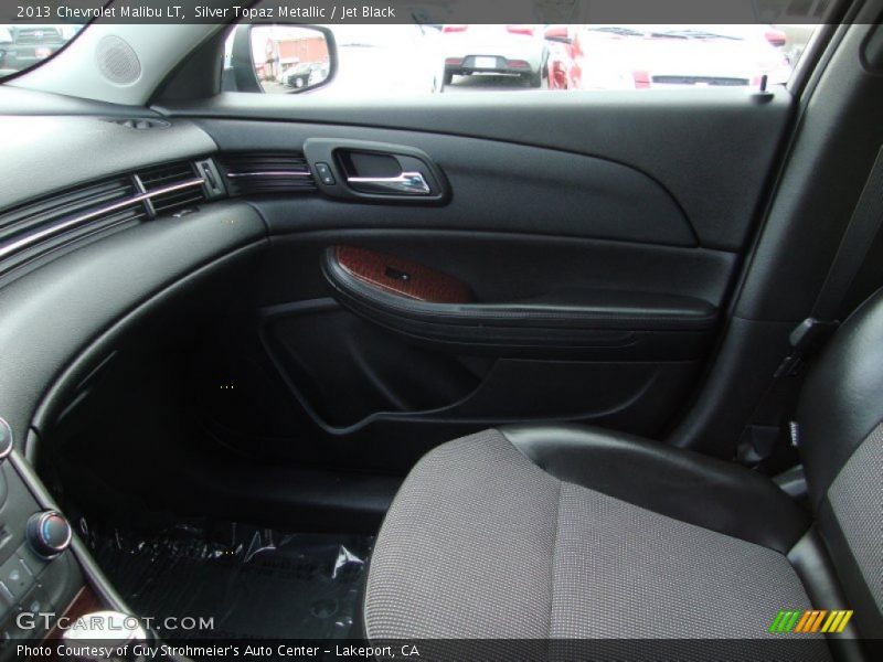 Silver Topaz Metallic / Jet Black 2013 Chevrolet Malibu LT