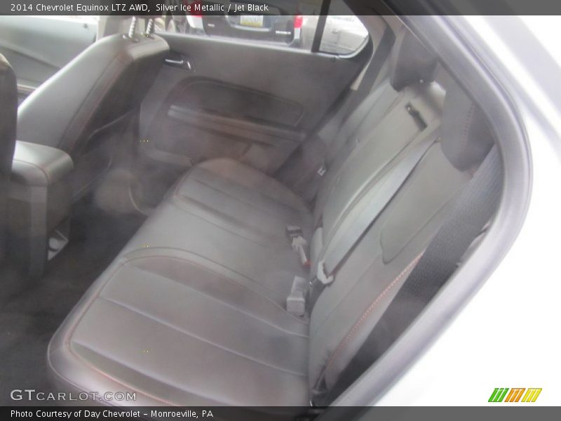 Silver Ice Metallic / Jet Black 2014 Chevrolet Equinox LTZ AWD