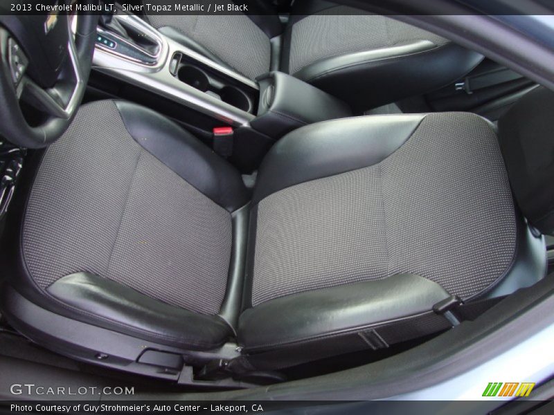 Silver Topaz Metallic / Jet Black 2013 Chevrolet Malibu LT