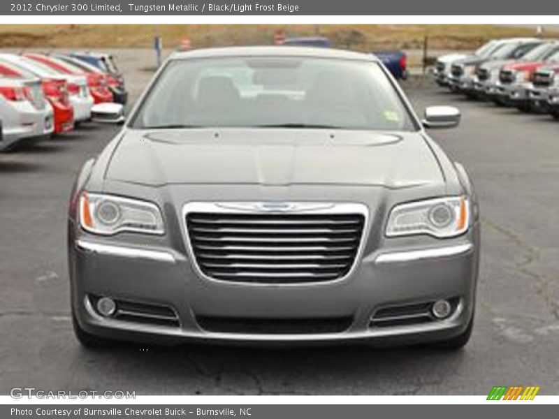 Tungsten Metallic / Black/Light Frost Beige 2012 Chrysler 300 Limited