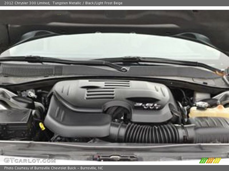 Tungsten Metallic / Black/Light Frost Beige 2012 Chrysler 300 Limited