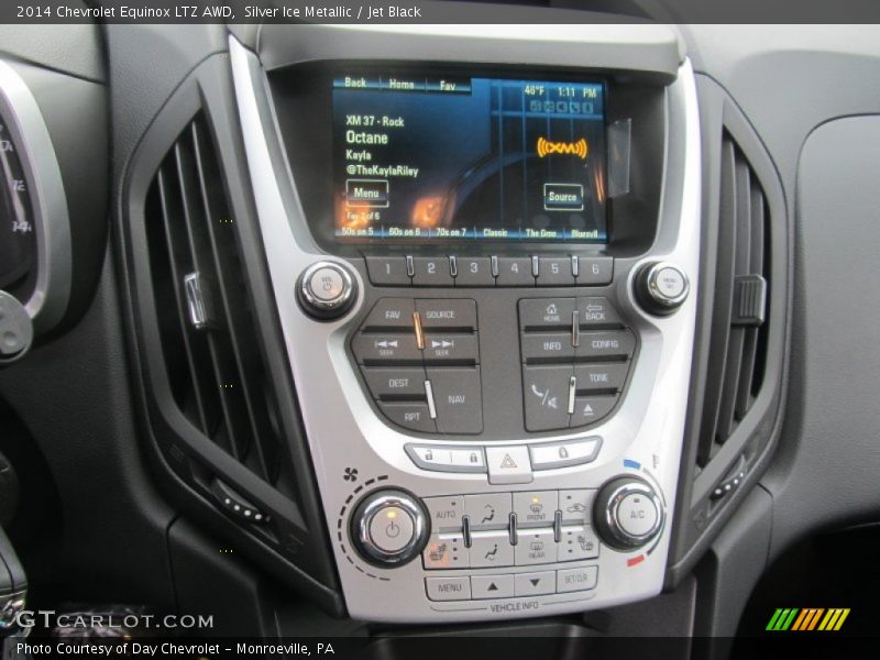 Silver Ice Metallic / Jet Black 2014 Chevrolet Equinox LTZ AWD