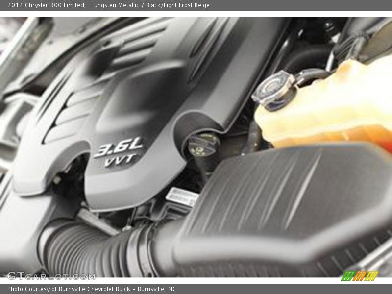 Tungsten Metallic / Black/Light Frost Beige 2012 Chrysler 300 Limited