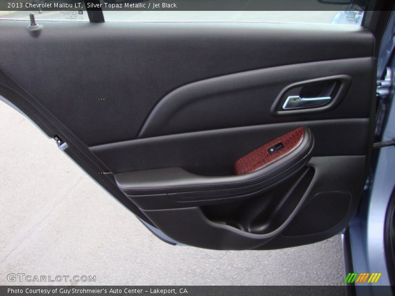 Silver Topaz Metallic / Jet Black 2013 Chevrolet Malibu LT