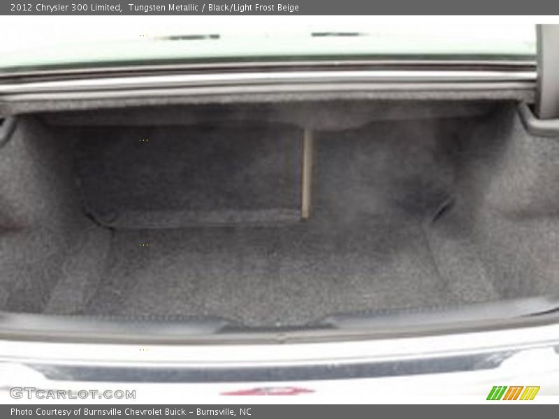 Tungsten Metallic / Black/Light Frost Beige 2012 Chrysler 300 Limited