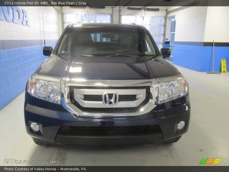 Bali Blue Pearl / Gray 2011 Honda Pilot EX 4WD